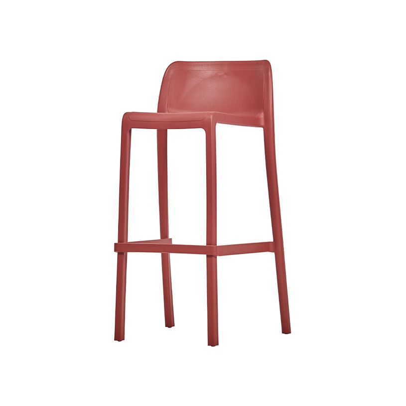 8414376784372-Tabouret haut empilable ATTIC - Ezpeleta professionnel - Brique-P_405227945_2-1