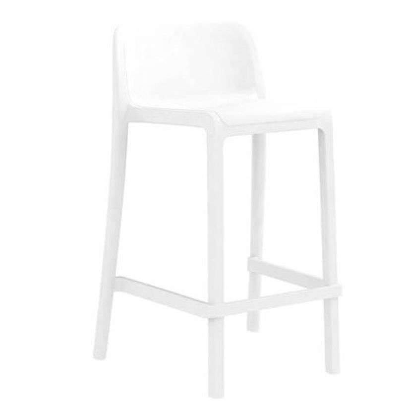 3701394607598-Tabouret snack empilable MINI ATTIC - Ezpeleta professionnel - Blanc-P_405227951_1-0