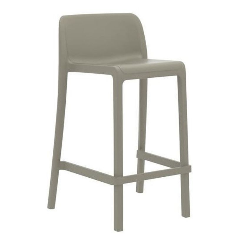 3701394607581-Tabouret snack empilable MINI ATTIC - Ezpeleta professionnel - Taupe-P_405227952_1-0