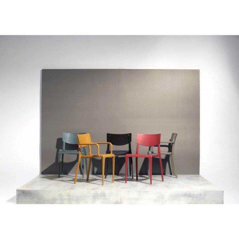 8414376730973-Fauteuil empilable TOWN - Ezpeleta professionnel - Taupe-P_405227962_2-1