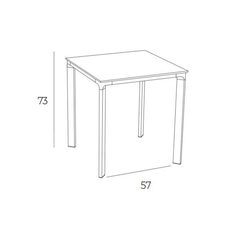 8414376816394-Table 70x70cm MEET - Ezpeleta professionnel - Blanc-P_405227973_3-2