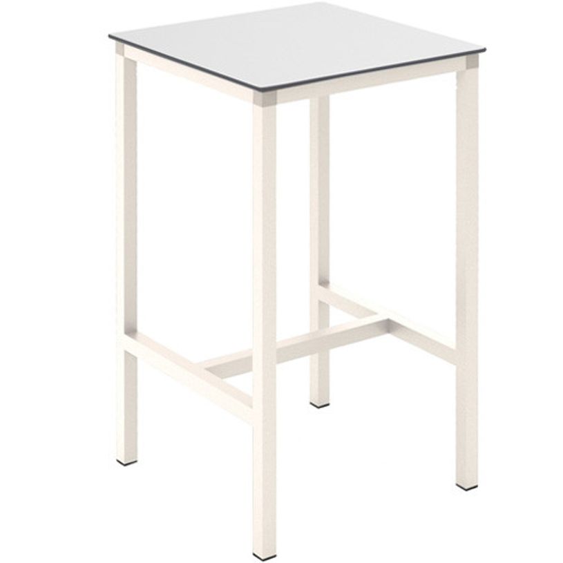 8414376934388-Table haute 70x70 cm URBAN - Ezpeleta professionnel - Blanc-P_405227991_1-0