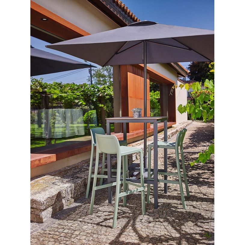 8414376934388-Table haute 70x70 cm URBAN - Ezpeleta professionnel - Blanc-P_405227991_3-2