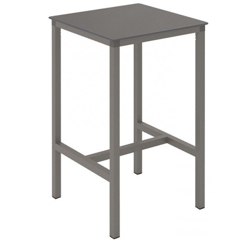 8414376807705-Table haute 70x70 cm URBAN - Ezpeleta professionnel - Taupe-P_405227992_1-0
