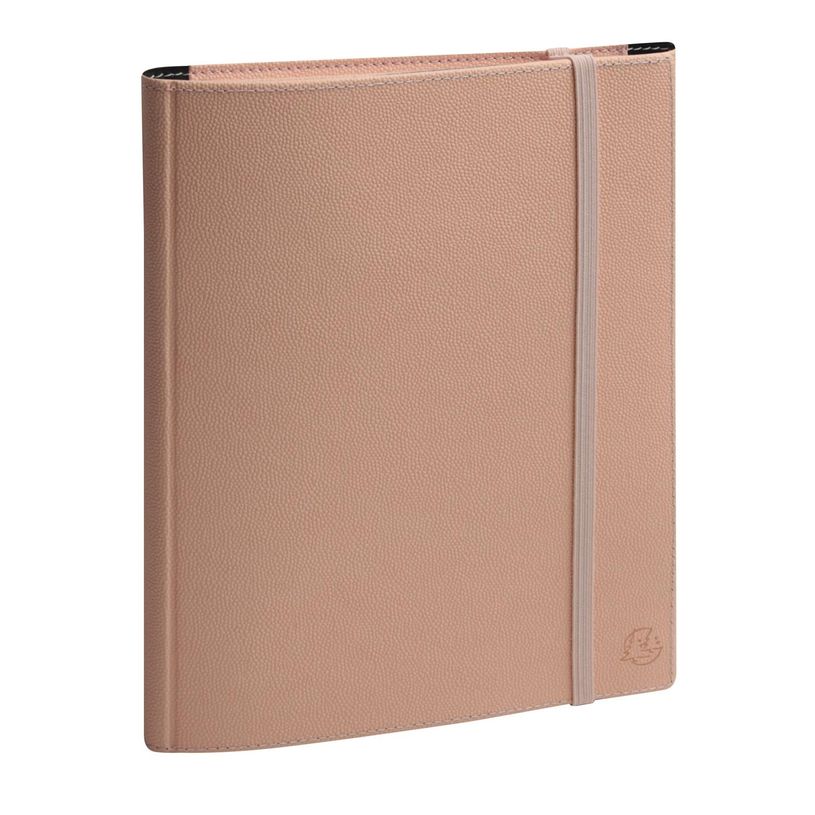 3660942087650-Agenda de bureau spiralé 16 mois Paloma All in One - 1 semaine sur 1 page - 15 x 21 cm - Pêche - Exac--0