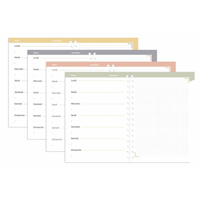 3371010531653-AGENDA 21 S PERPETUEL FR Eterny - Fleurs- 15x21 cm - Perpétuel - Quo Vadis--1