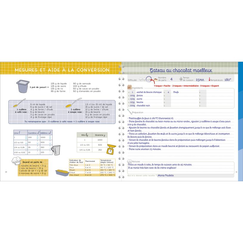 3371010528738-Quo Vadis - Carnet de cuisine - Spiralé - Français - Carnets thématiques - Multicolore - 24x24 cm - Papier Clairefontaine blanc - Fabri--3