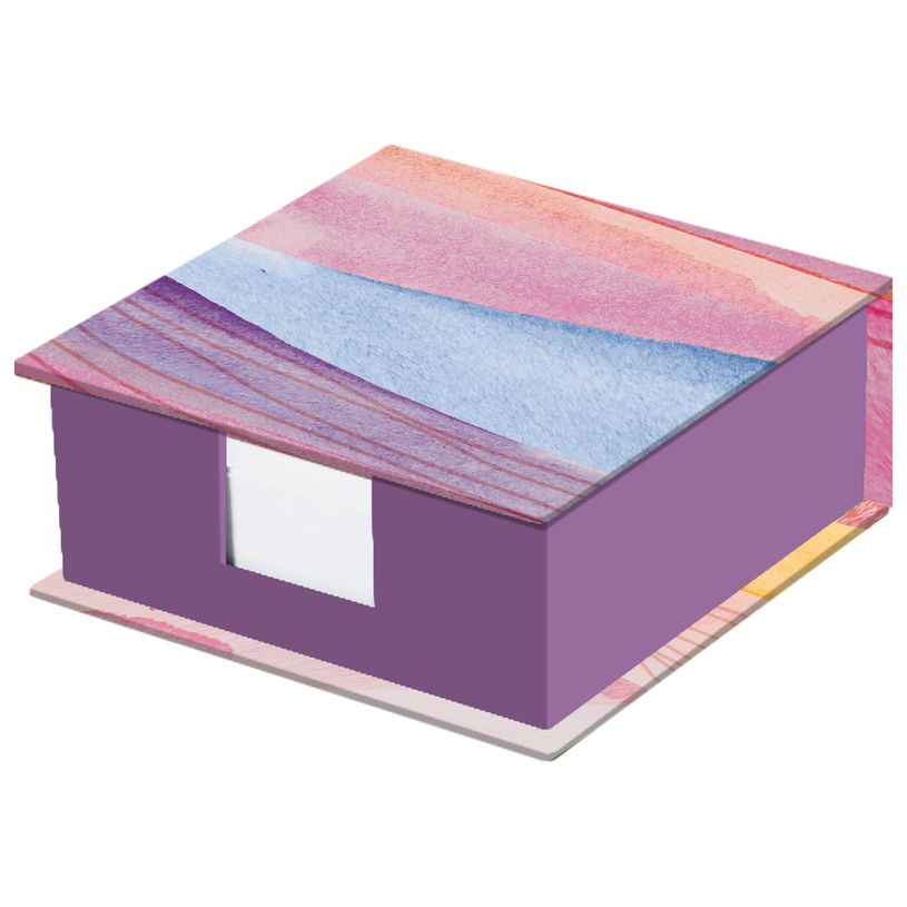 3371010532193-Quo Vadis - Bloc cube - Iconique - Multicolore - 11x11x4,5 cm - Papier Clairefontaine blanc--0