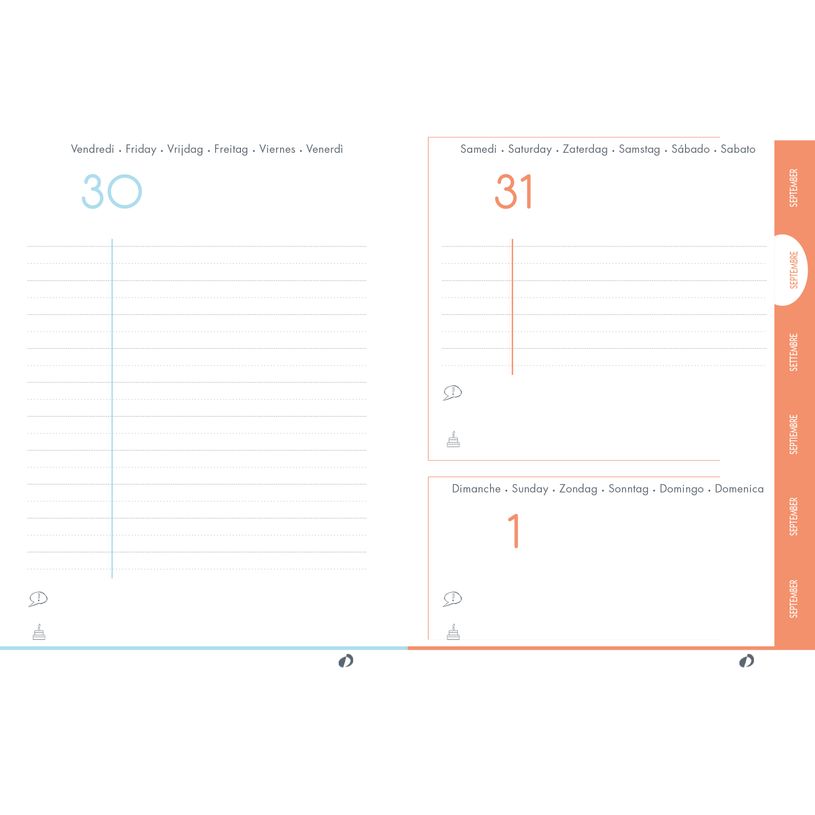 3371010525324-Quo Vadis - Agenda année scolaire - 2026-2027 - Eurotextagenda - Journalier - Multilingue - Graffiti - Multicolore - 12 mois de août à j--1
