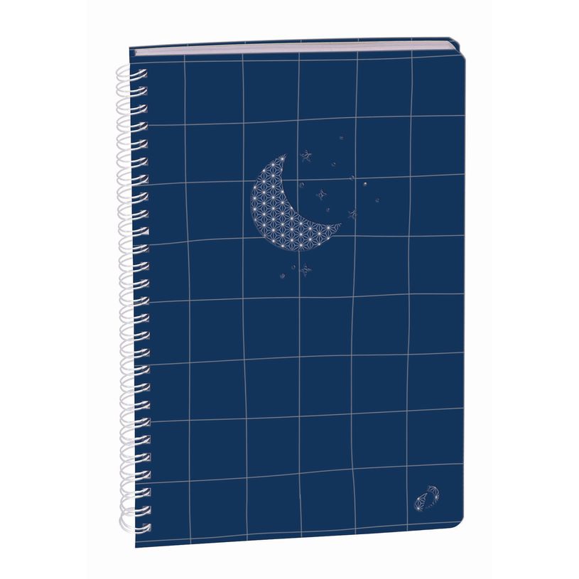 3371010463787-Quo Vadis - Carnet de notes - Spiralé - Authentik - Multicolore - Pages Points (dots) et lignées - 15x21 cm - Papier Clairefontaine blanc - Fabri--0