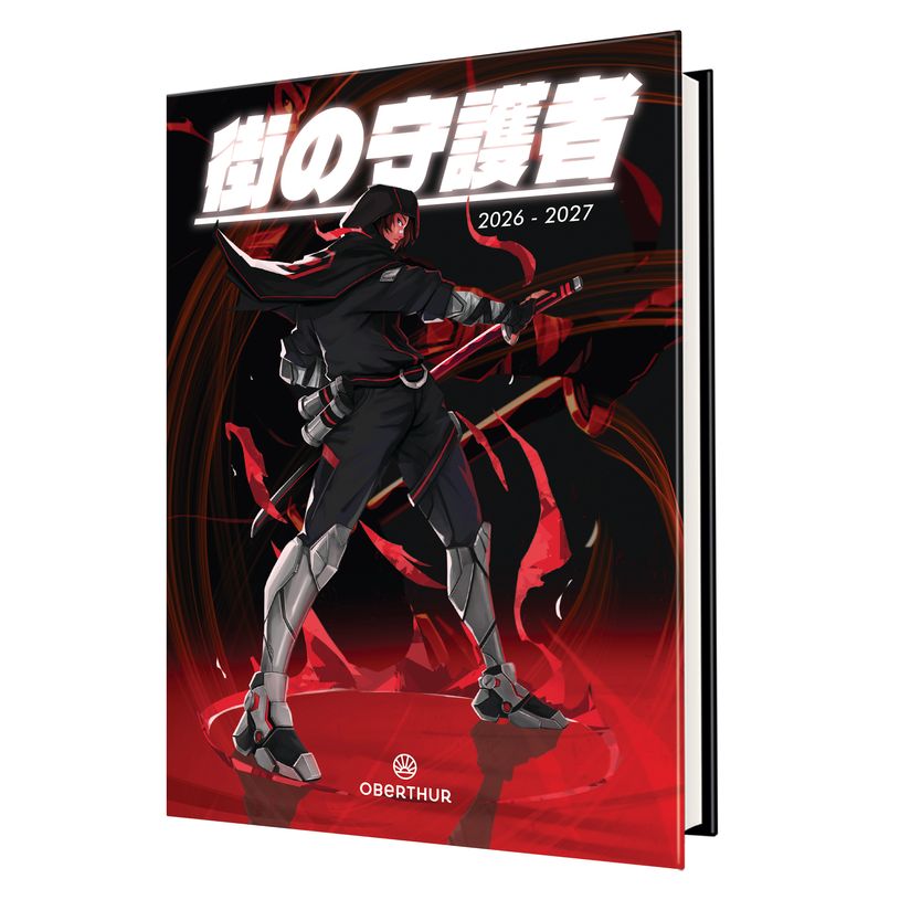 3664447217451-Agenda Manga ado - 1 jour par page - 12,5 x 17,5 cm - Oberthur--0