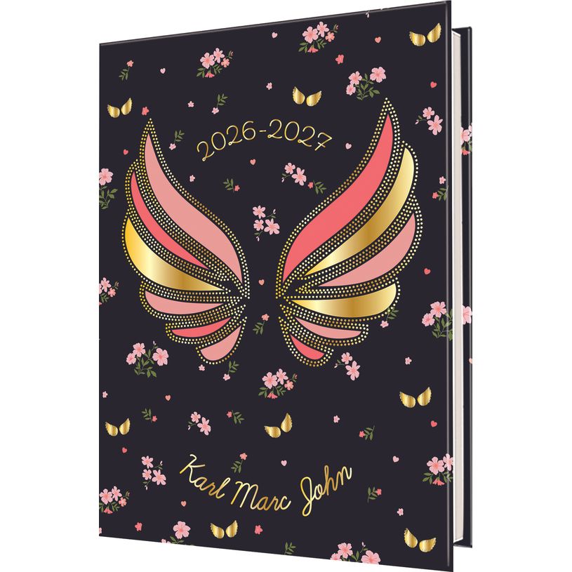 3664447219899-Agenda Little Karl Marc John - 1 jour par page - 12,5 x 17,5 cm - Oberthur--0