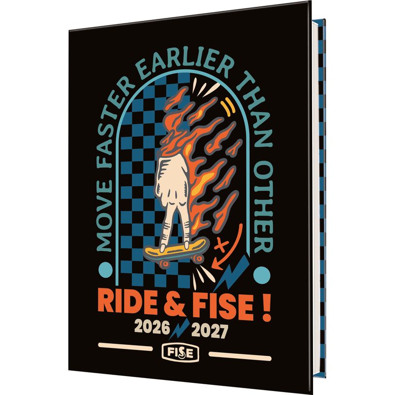 3664447222844-Agenda Fise - 1 jour par page - 12,5 x 17,5 cm - Illustré - Oberthur--0