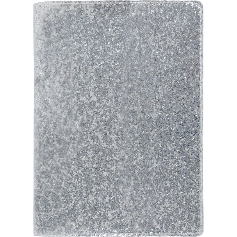 3664447222158-Agenda Paillettes - 1 jour par page - 13 x 18 cm - argent - Oberthur--0