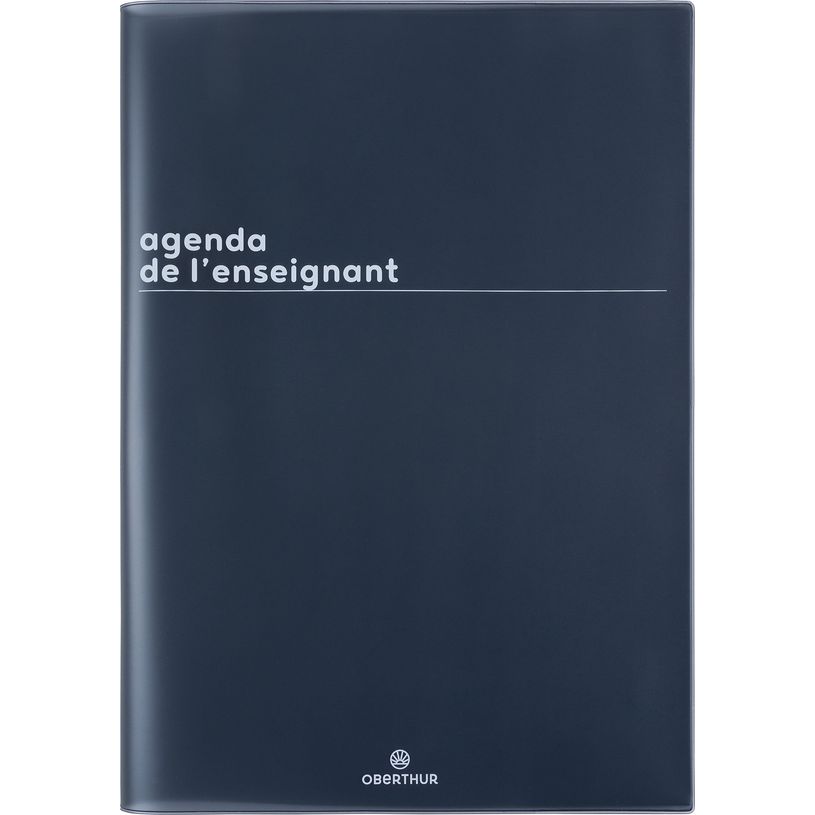 3664447217116-Agenda de l'enseignant Boréal - 21,5 x 30 cm - noir - Oberthur--0