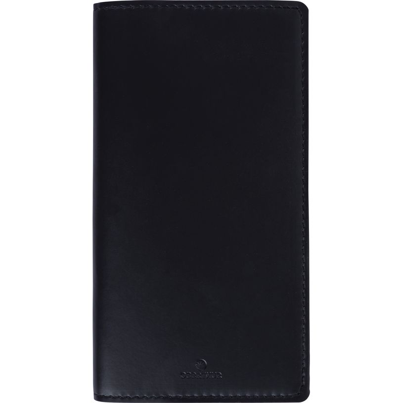 3664447219776-Agenda de poche Dayton - 1 semaine sur 2 pages - 9,5 x 17,5 cm - noir - Oberthur--0