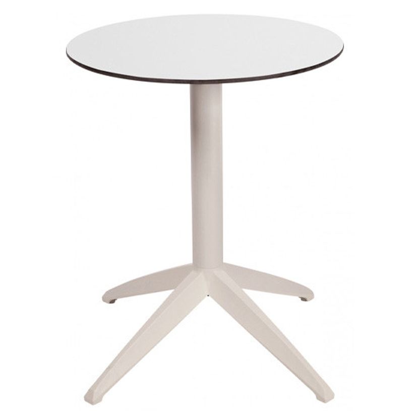 8414376945568-Table QUATRO abattante ronde Ø 60 cm - Ezpeleta - Blanc-P_405228003_1-0