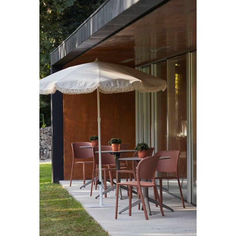 8414376945568-Table QUATRO abattante ronde Ø 60 cm - Ezpeleta - Blanc-P_405228003_4-3