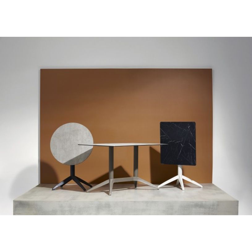 8414376807699-Table QUATRO abattante ronde Ø 70 cm - Ezpeleta - Taupe-P_405228006_3-2