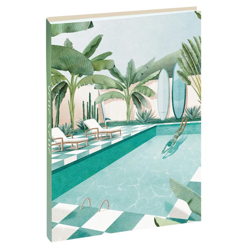 3660942087032-Agenda Les Rideuses - 1 jour par page - 12,5 x 17,5 cm - tropical vibes - Exacompta-P_405228018_1-0
