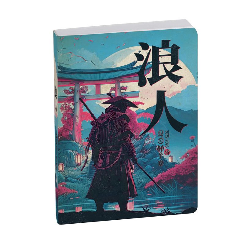 3660942087001-Agenda Samouraï - 1 jour par page - 12 x 17 cm - Ronin - Exacompta-P_405228021_1-0