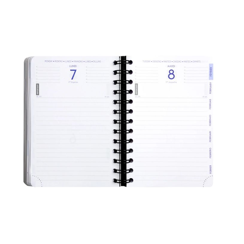 3660942087254-Agenda Shiny - 1 jour par page - 12 x 17 cm - bandana - Exacompta-P_405228025_2-1
