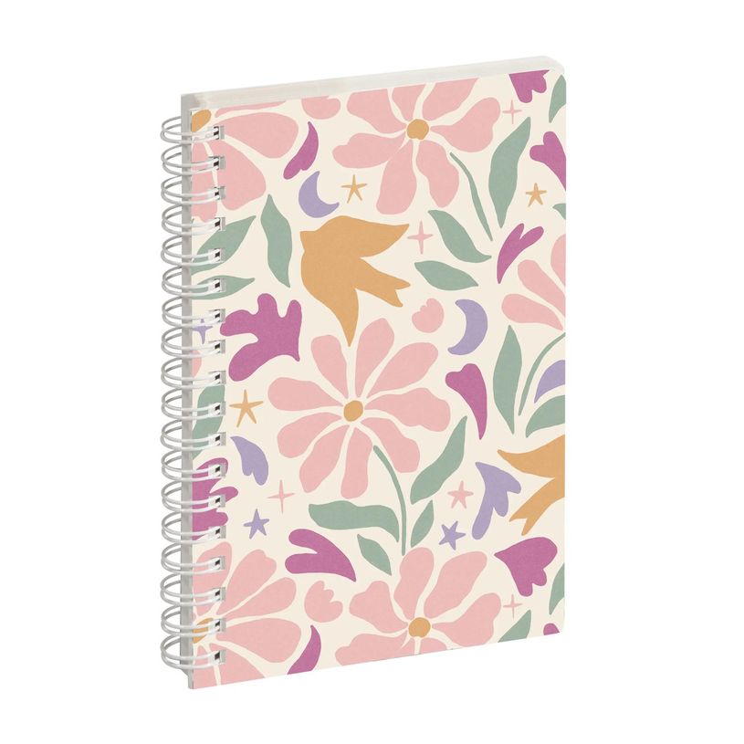 3660942087148-Agenda de poche spiralé 16 mois Paloma - 1 semaine sur 2 pages - 10 x 15 cm - fleur - Exa-P_405228047_1-0