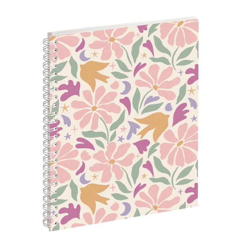 3660942087155-Agenda de bureau spiralé 16 mois  Paloma - 1 semaine sur 1 page - 15 x 21 cm - fleur - Ex-P_405228048_1-0