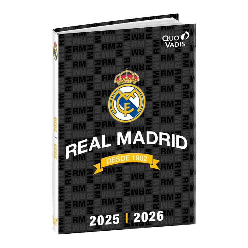 3371010531585-EUROTEXTAGENDA ML Real Madrid - 12x17 cm - Journalier - 12 mois de août à juillet - Quo -P_405228174_1-0