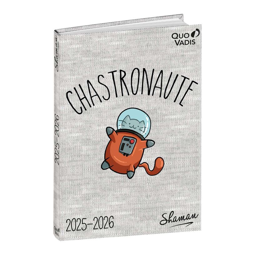 3371010529933-EUROTEXTAGENDA ML Shaman - Astronote/Cauchemar/Flemme - 12x17 cm - Journalier - 12 mois de-P_405228175_1-0