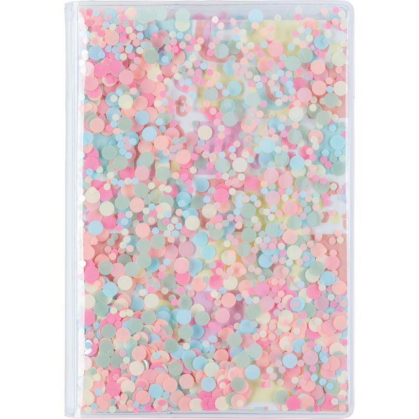 3664447193540-Agenda Confettis - 1 jour par page - 13 x 18 cm - Pastel - Oberthur-P_405228378_1-0