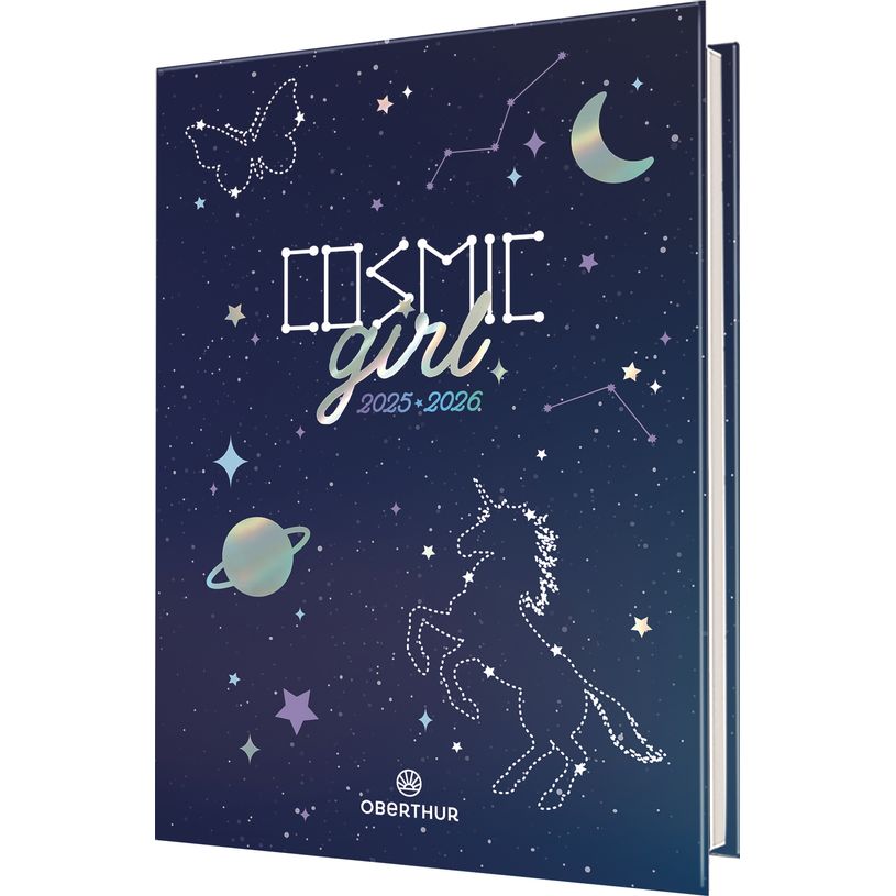 3664447217352-Agenda Cosmic - 1 jour par page - 12,5 x 17,5 cm - Oberthur-P_405228381_1-0