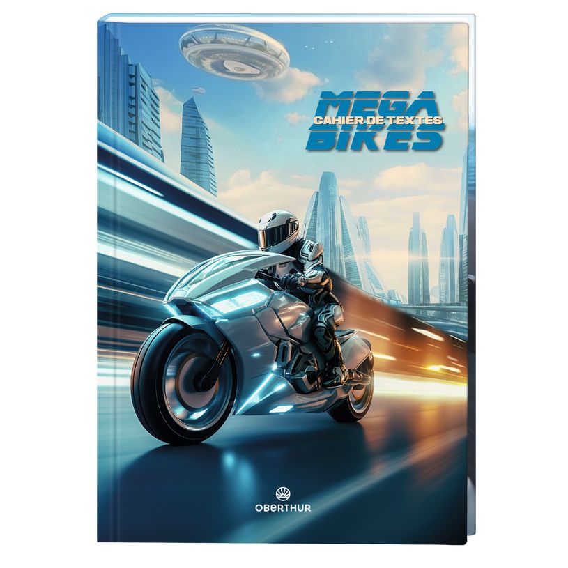 3664447195513-Cahier de texte Megabikes - 15 x 21 cm - Oberthur-P_405228386_1-0