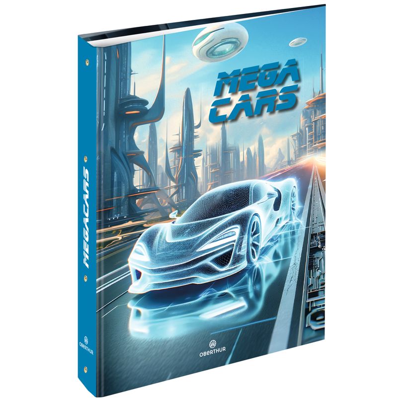 3664447195520-Classeur A4 dos 40 Megacars - 25 x 32 cm - Oberthur-P_405228387_1-0