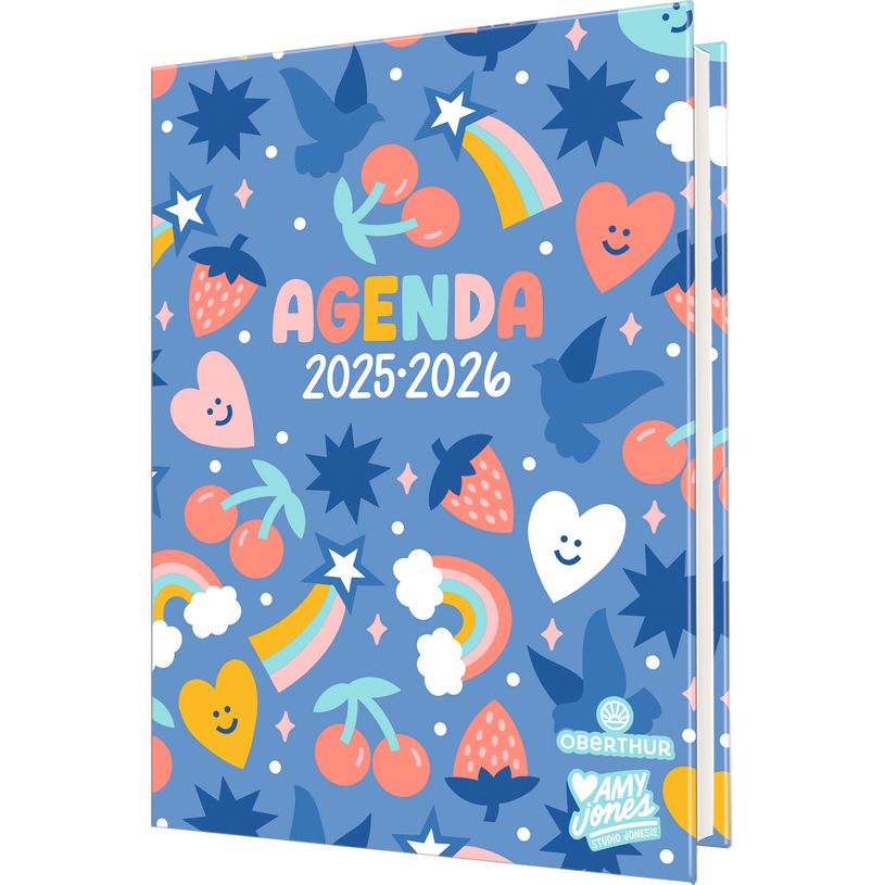 3664447222868-Agenda Studio Jonesie - 1 jour par page - 12,5 x 17,5 cm - Oberthur-P_405228402_1-0