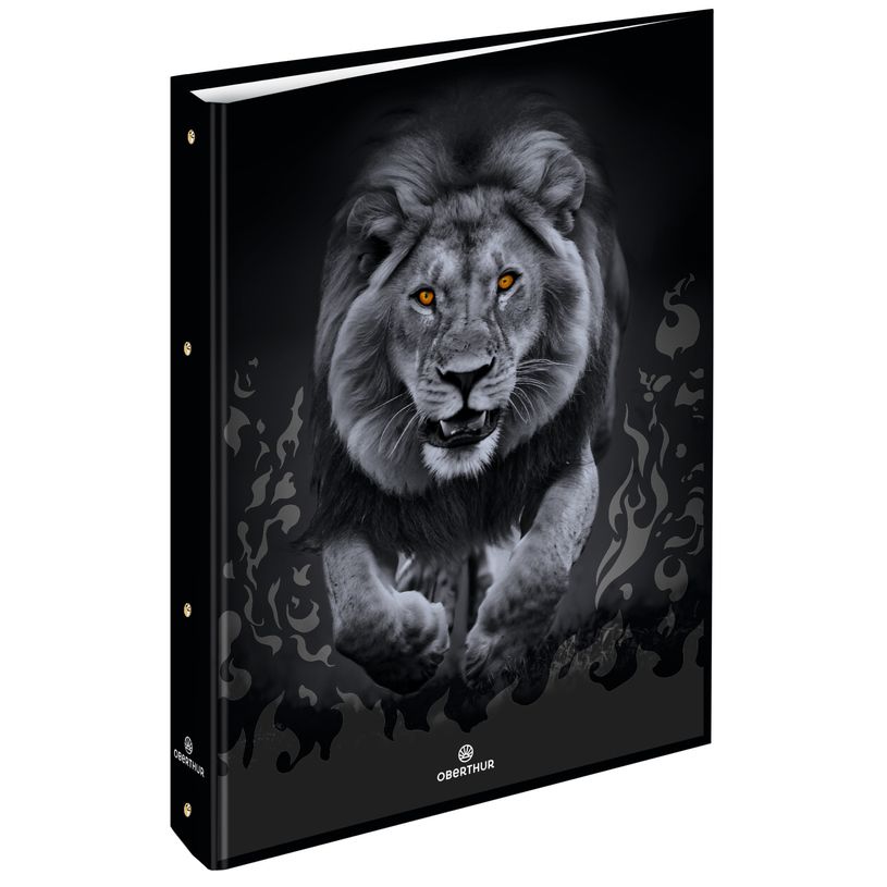 3664447198828-Classeur A4 dos 40 Lion - 25 x 32 cm - Oberthur-P_405228403_1-0
