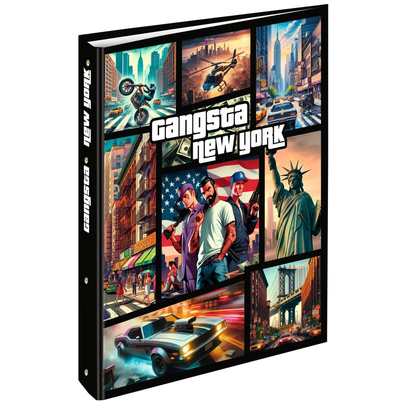 3664447192086-Classeur A4 dos 40 Kanabeach - 25 x 32 cm - Oberthur-P_405228417_1-0