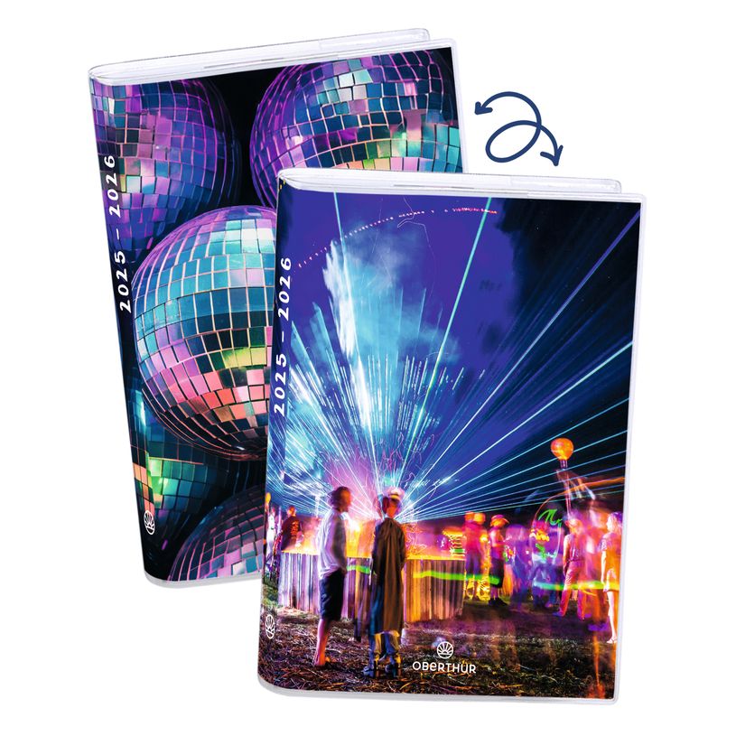 3664447223223-Agenda réversible - Design Girl - 1 jour par page - 13 x 18 cm - Oberthur-P_405228425_1-0