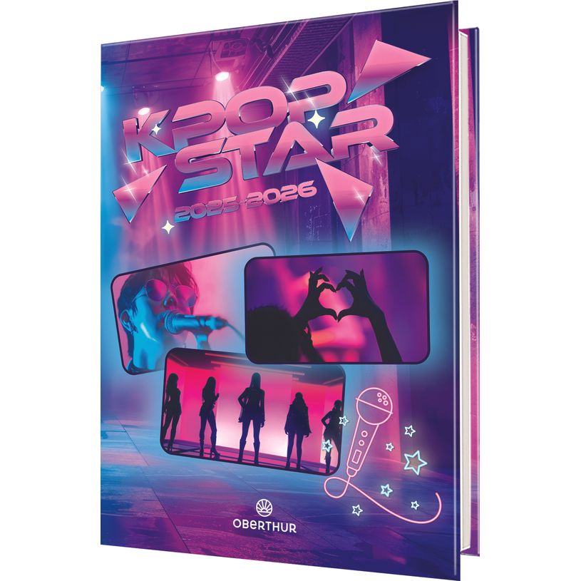 3664447222134-Agenda Kpop - 1 jour par page - 12,5 x 17,5 cm - Oberthur-P_405228432_1-0