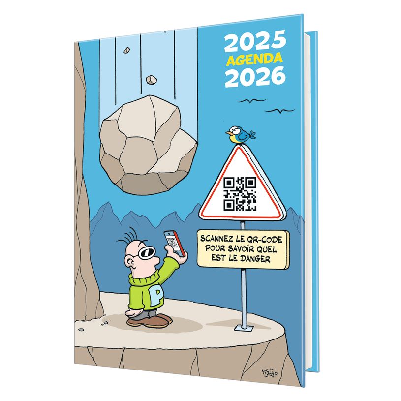 3664447221960-Agenda Humour - 1 jour par page - 13 x 18 cm - Oberthur-P_405228438_1-0