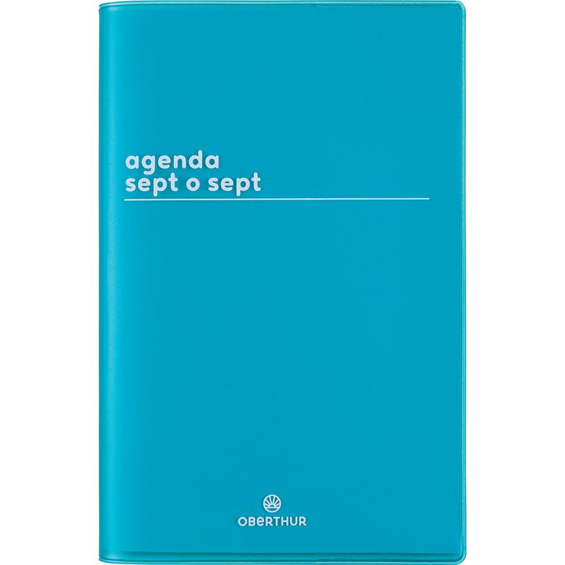 3664447217000-Agenda Boréal - 1 semaine sur 2 pages - 10 x 15 cm - vert - Oberthur-P_405228455_1-0