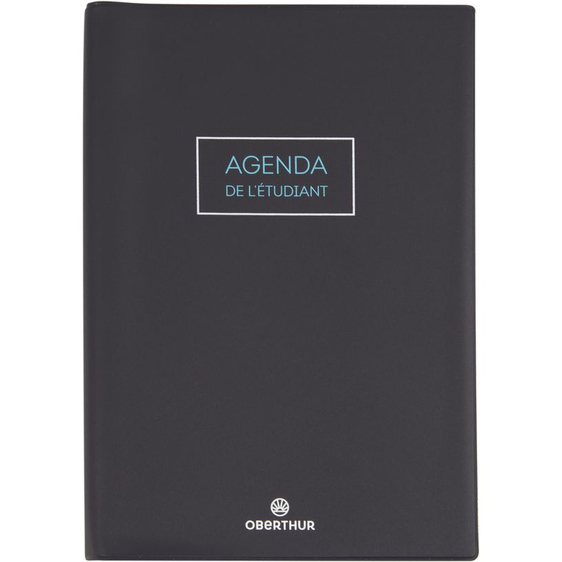3664447217239-Agenda Cirrus - 1 jour par page - 12,5 x 17,5 cm - noir - Oberthur-P_405228466_1-0