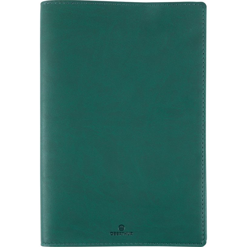 3664447219660-Agenda Dayton - 1 semaine sur 2 pages - 17 x 24,5 cm - vert - Oberthur-P_405228497_1-0