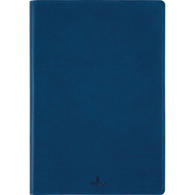3664447219691-Agenda à spirale Dayton - 1 semaine sur 2 pages - 17 x 24,5 cm - bleu marine - Oberthur-P_405228500_1-0