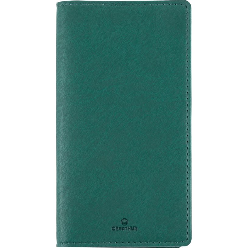 3664447197050-Agenda de poche Dayton - 1 semaine sur 2 pages - 9,5 x 17,5 cm - vert - Oberthur-P_405228509_1-0