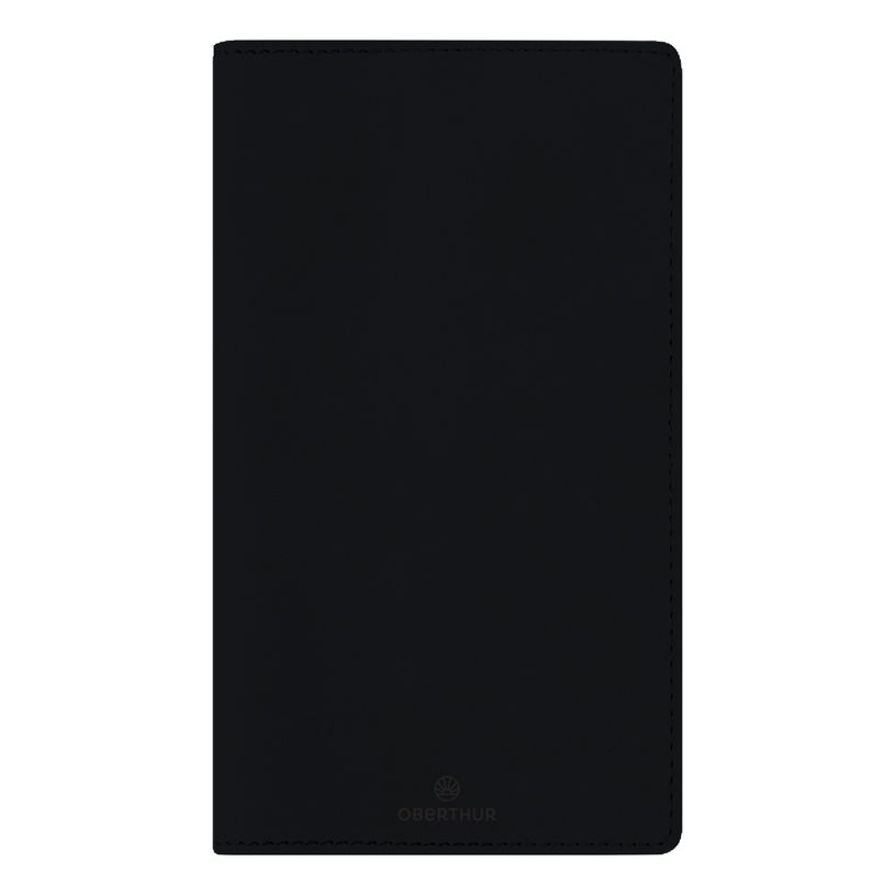 3664447219776-Agenda de poche Dayton - 1 semaine sur 2 pages - 9,5 x 17,5 cm - noir - Oberthur-P_405228510_1-0
