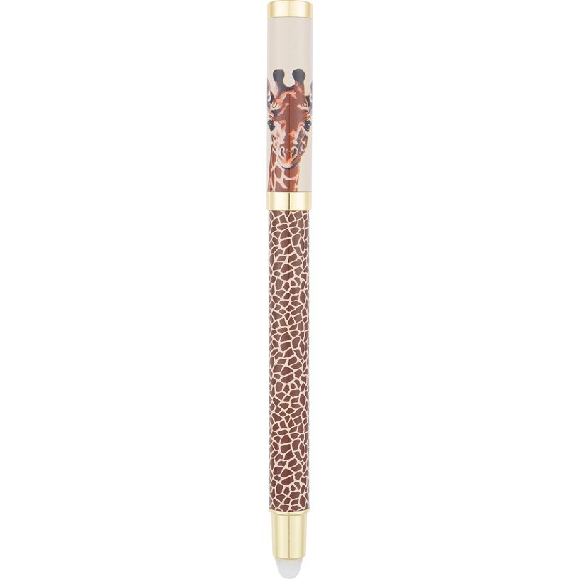 3664447195735-Stylo roller gomme Animaux - 5 decors assortis - Oberthur-P_405228586_2-1