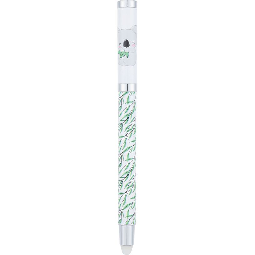 3664447195735-Stylo roller gomme Animaux - 5 decors assortis - Oberthur-P_405228586_3-2