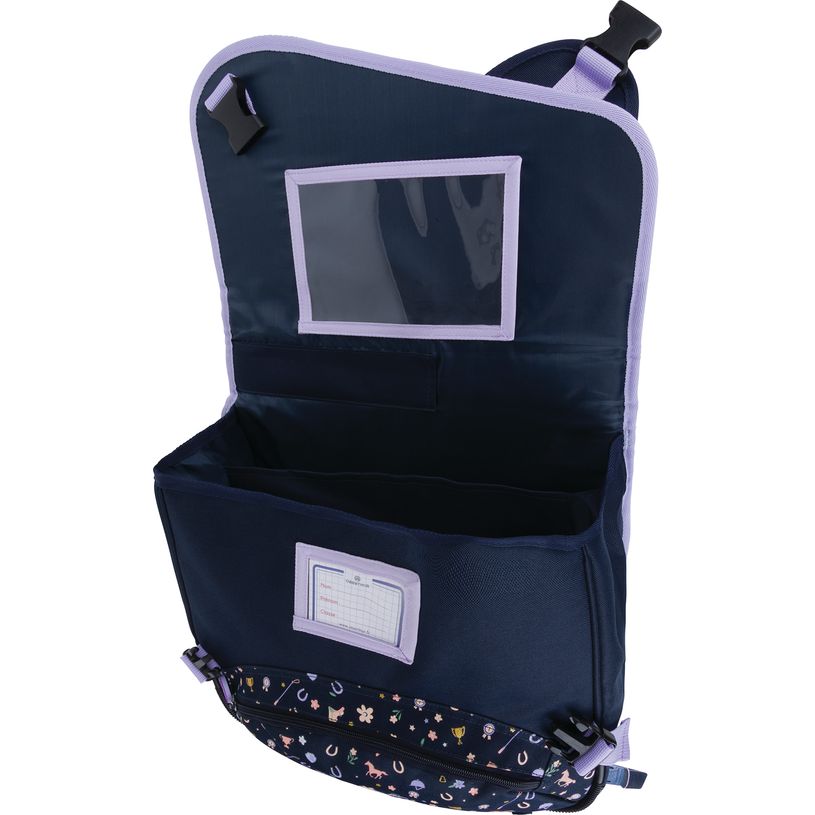 3664447198385-Cartable Cheval - 38 cm - 2 compartiments - Oberthur-P_405228613_5-4