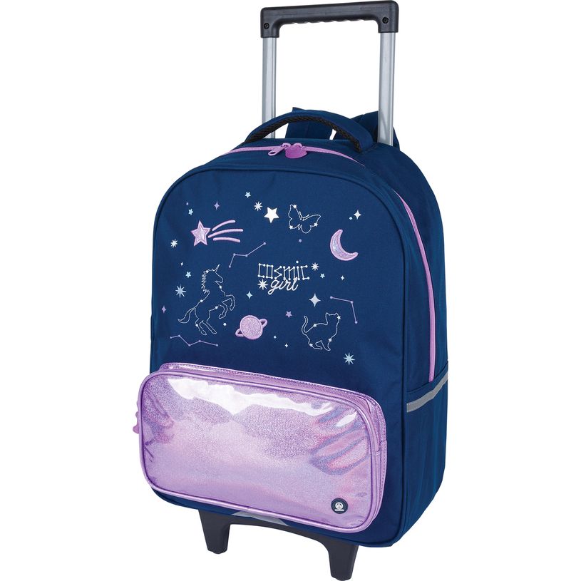 3664447198774-Sac à dos à roulettes Cosmic - 1 compartiment - Oberthur-P_405228616_1-0
